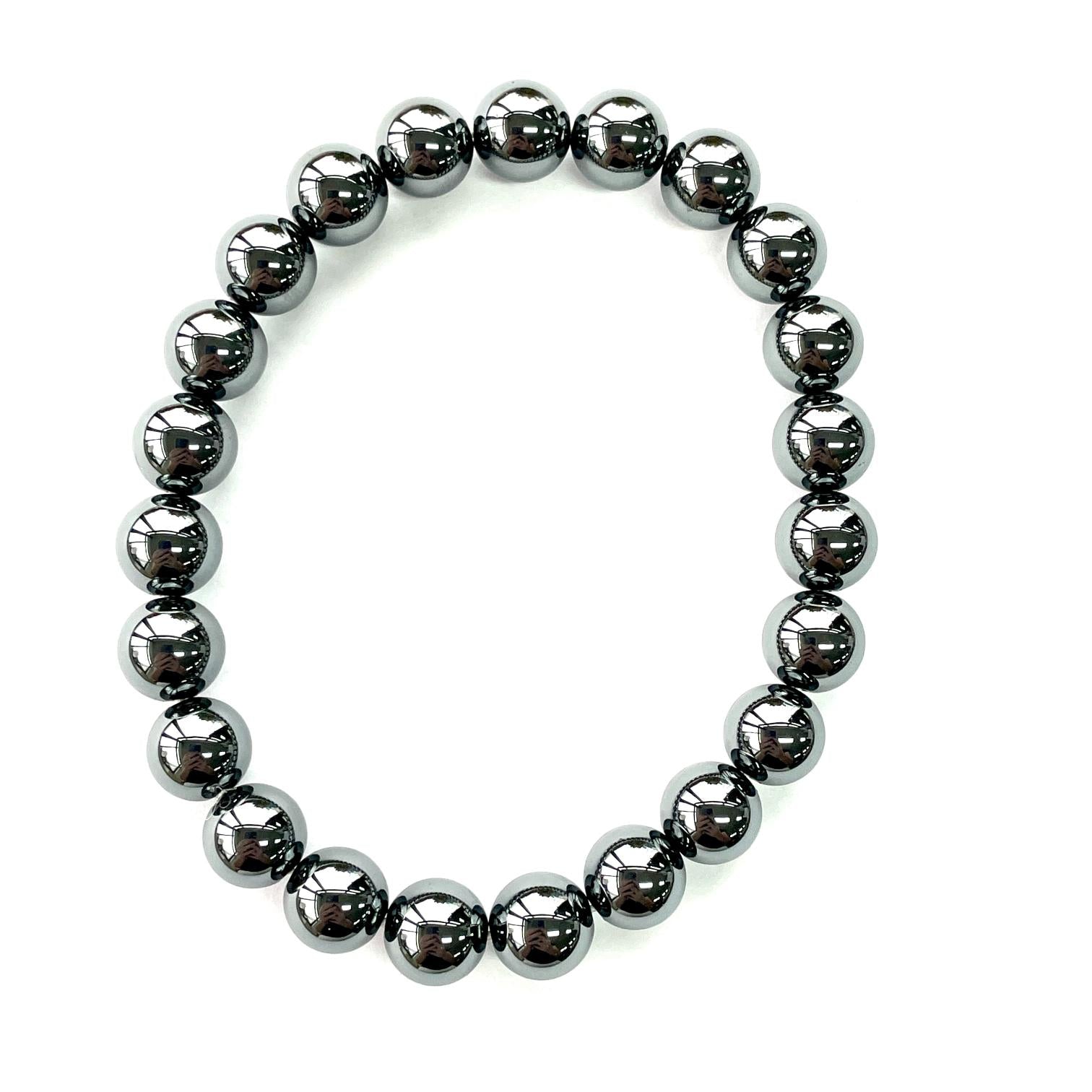 Hematite Beads Bracelet 8mm Hematite Beads Bracelet 8mm